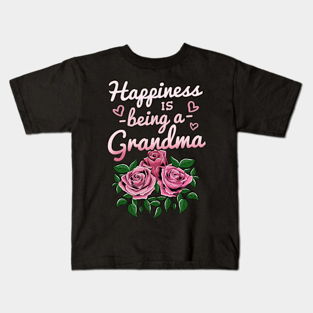 Grandma Grandmother Mother's Day Kids T-Shirt by KAWAIITEE